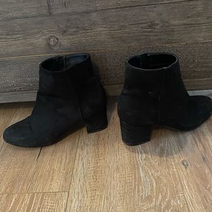 Call it Spring black booties